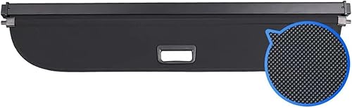 Retractable Trunk Cargo Cover, Compatible with RAV4 2006-2013, Trunk Luggage Security Shield Shade(Canvas)