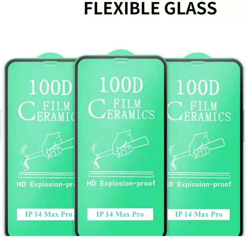 Miniatura 2 de Protector de pantalla de cerámica 100D HD - 2 pantallas compatibles con iPhone 14 Pro Max
