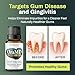 OraMD 4-in-1 Extra Strength Tooth Oil - Clinically Tested Maximum Strength Gum Disease Treatment, Gingivitis Treatment, Periodontal Disease Treatment, Sensitive Teeth and Gums - All-Natural (1 Pack)