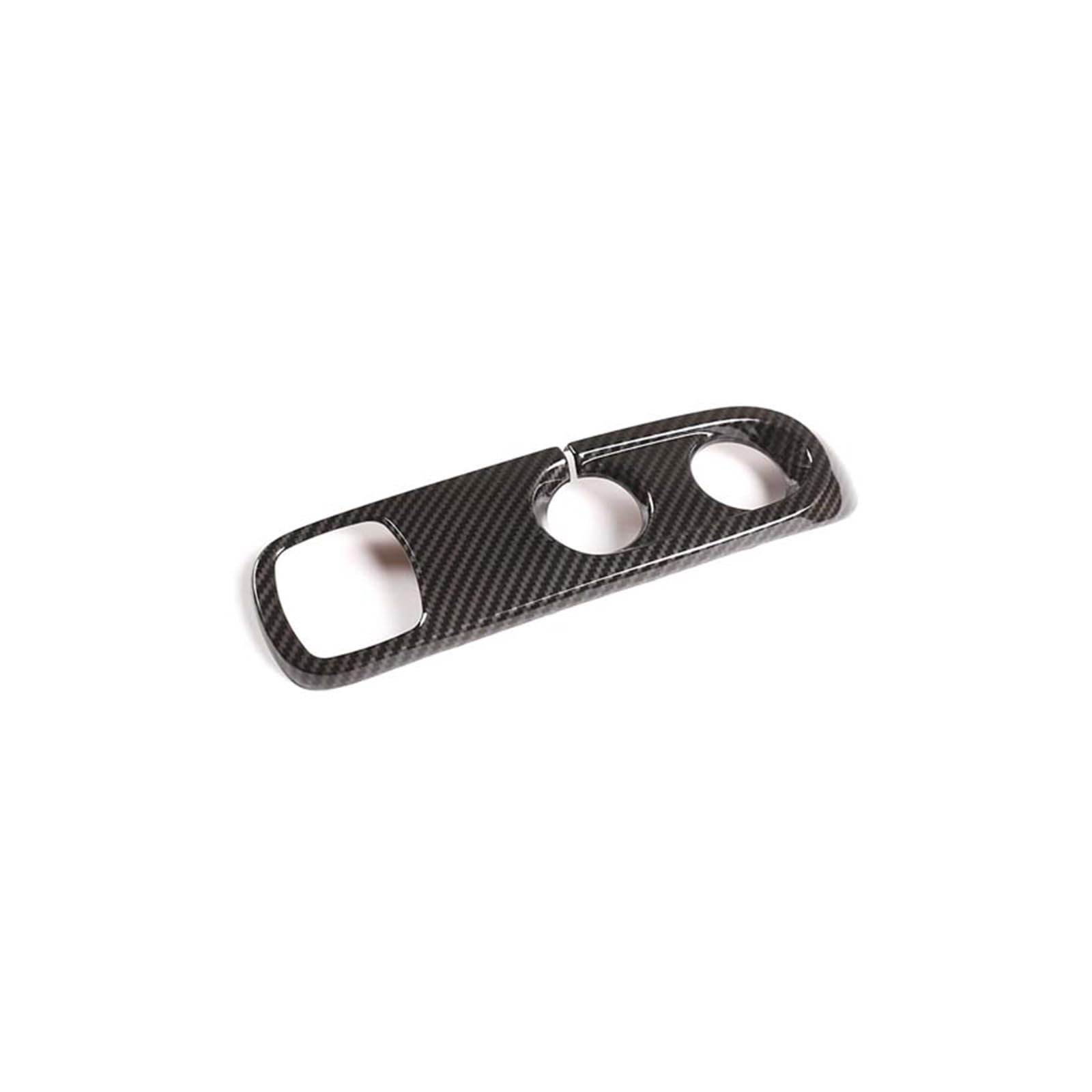 TINGYUS for Benz for Smart 451 for Fortwo 2009-2015 Gear Shift Knob Panel Frame Cover Trim Car Interior Accessories Car Interior Mouldings(Carbon Fiber)