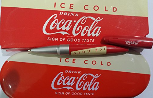 Coca Cola Penna Sfera Vintage PARURE 2 Penne