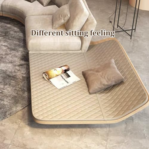 Luxuriöses Modernes Eck Sofa mit Gebogener Rückenlehne, Bequemes 4-Sitzer-Sofa im Minimalistischen Stil for Einkaufszentren, VIP-Empfangsräume, Wohnungen – Bild 7