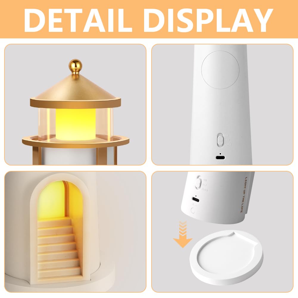 Luce di Proiezione Lunare, Luce Notturna Faro con Sensore di Luces Automatico, Proiezione Lunare Lampada Faro, Luces a LED per Proieziones Lunares per camera da letto, soggiorno,Bambini.