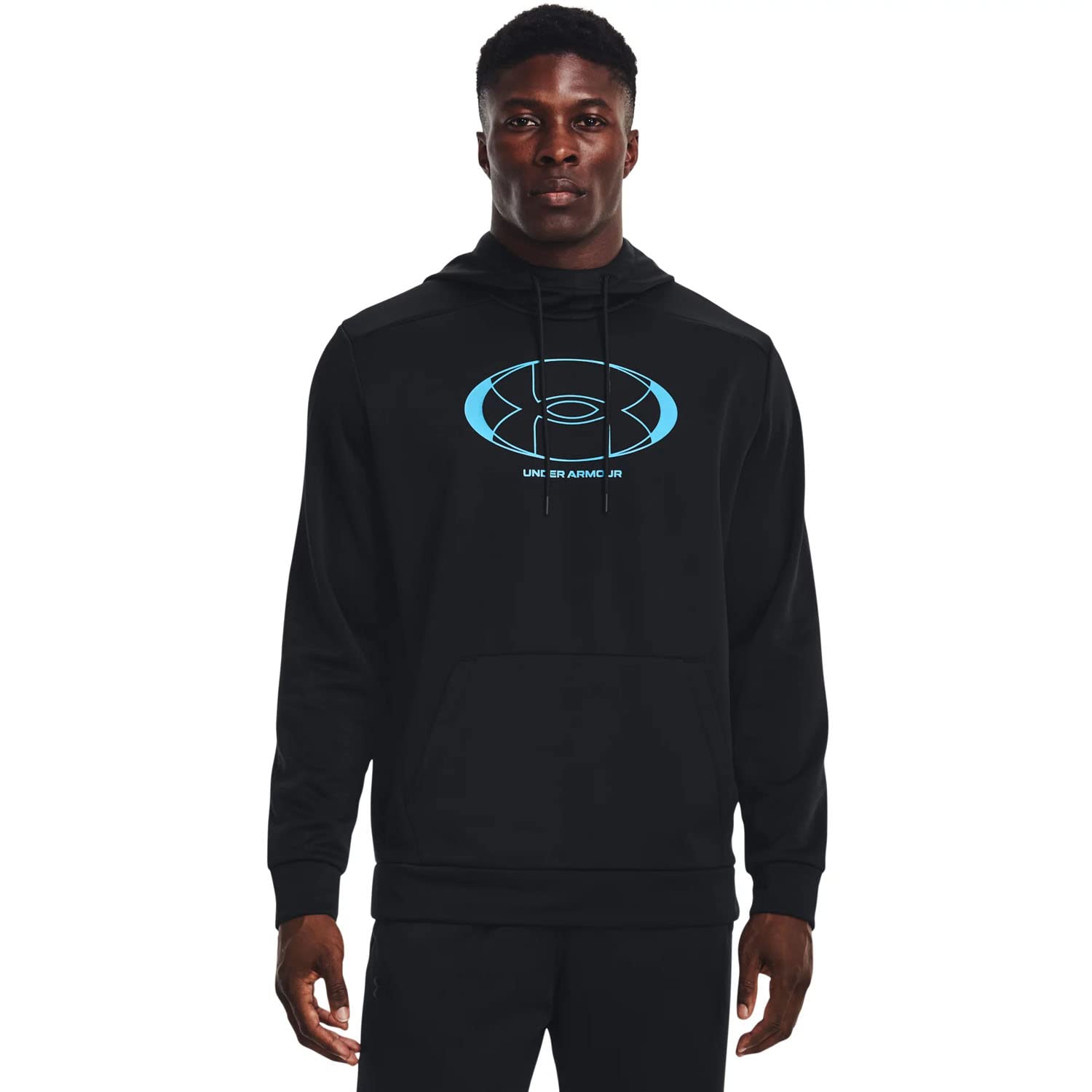 Under Armour - Mens Af Graphic Fleece Top, Color Black (001), Size: Large