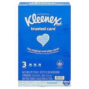 Kleenex, Tissues 2-Ply, 3 Count