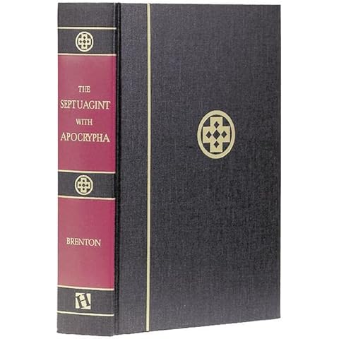 The Septuagint with Apocrypha: Greek and English Cover