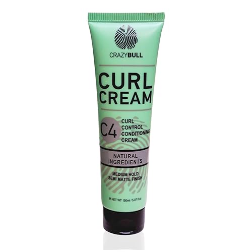 Crazy Bull Hair C4 Curls Styling Cream - Deep Hydration