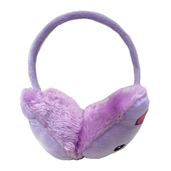 Earmuffs Winter accessories for both girls and boys purple