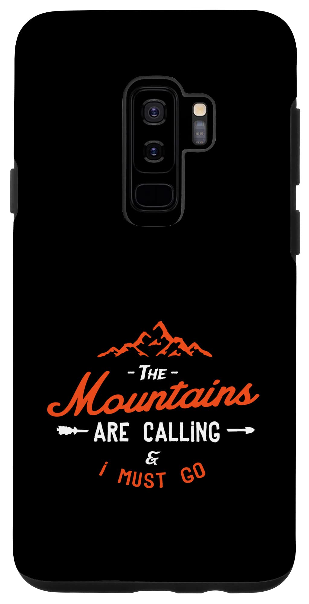 Galaxy S9+ JMT PCT AT CDT Hiker Backpacker. The mountains are calling. Case