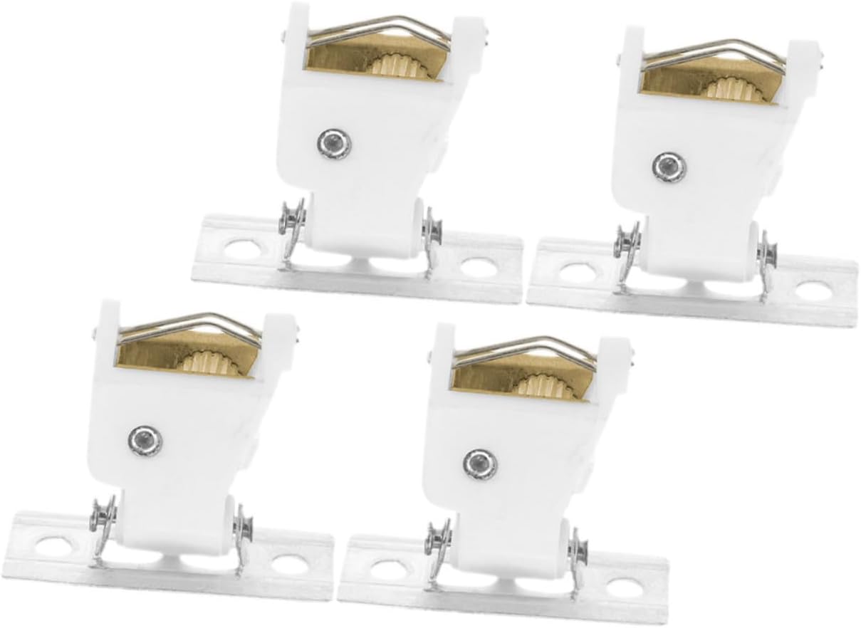 16pcs Roman Shade Cord Lock Set Easy to Install Blind Lock Fitting for Home Window Blinds and Lightweight Curtain Hardware for Smooth
