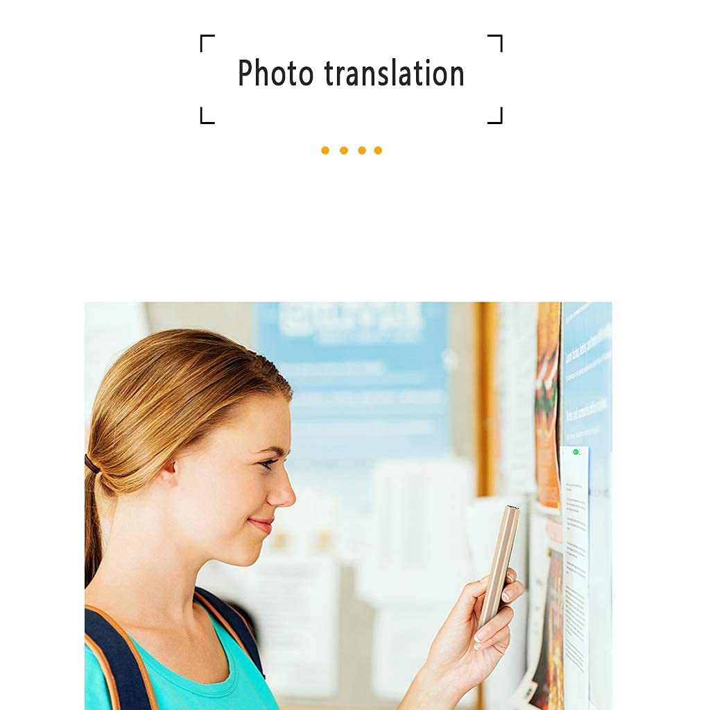 Dispositivo traductor con pantalla de alta definición de 3,0 pulgadas, compatible con traducción sin conexión en 8 idiomas, traducción inteligente en 75 idiomas, familia de dispositivos traductores