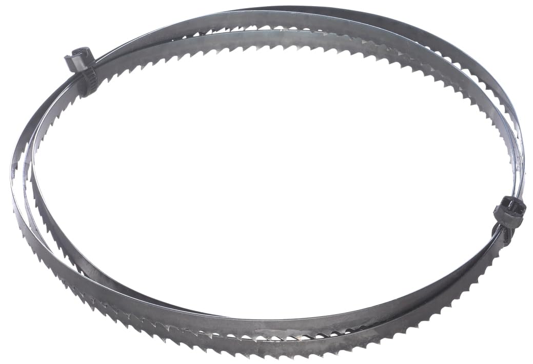 Nastro per sega originale Einhell 1400 x 7 x 0,45 ZpZ 6 (accessorio per sega a nastro, dentatura: 6 ZpZ/25,4 mm, lunghezza 1400 mm, larghezza 7 mm, spessore 0,45 mm, per legno e plastica)