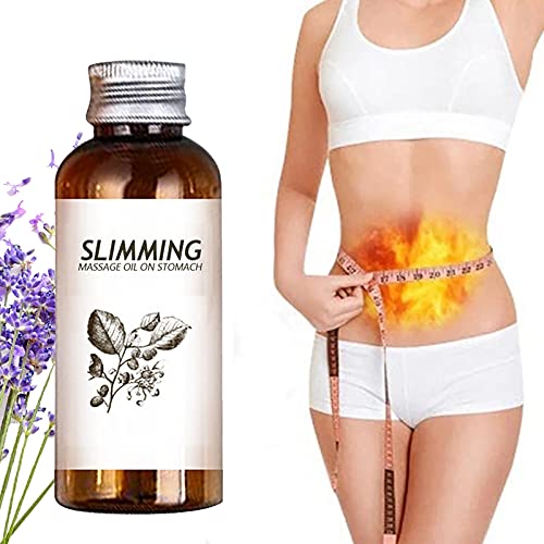 100ML Bellyoff Herbal Slimming Massage Oil,Essential Organic Lymphatic Drainage Ginger Oil,Anti Cellulite Massage Oil,Fat Burning Massage Oil for Cellulite and Slimming