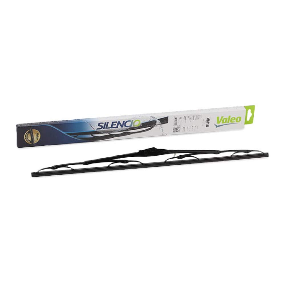 VALEO Silencio Wiper - VM16 - All-Seasons Durable and Resistant Windshield Conventional Wiper Blade 600mm - 1 Wiper Blade - 574141