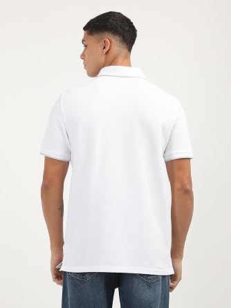 Calvin Klein Men's Liquid Touch Polo Stripe with UV Protection