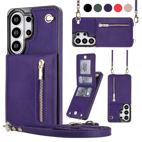 Coque Samsung S24 Plus protection intégrale avec portefeuille à zip - 2