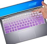 Keyboard Cover for 16' Dell Inspiron 16 5630 5620 5625 7620 7630, Dell Latitude 3320 3420 14', Dell Inspiron 14 5430 5410 5415 5418 5420 5425 7415 7420 7425 7430, Inspiron 13 5310 5320,Ombre Purple