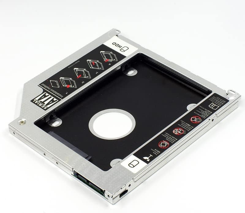 Miniatura 3 de 2 SATA HDD SSD Disco Duro DVD CD ROM Óptico SuperDrive Caddy Marco para Unibody MacBook MacBook Pro 13 15 17 Early Mid Finales de 2008 2009 2010