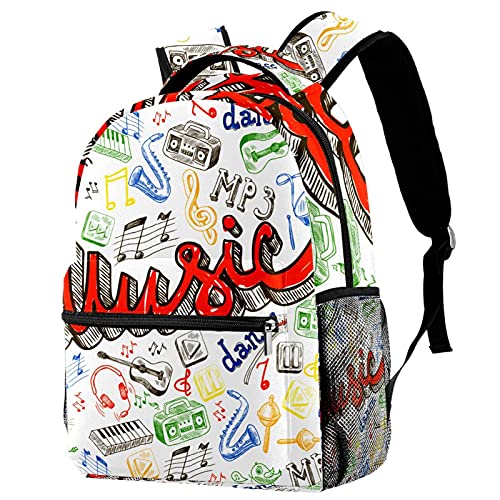 Sac à dos de voyage motif éléments colorés pour enfant avec porte-gourde
