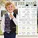 Yreiwoby Toddler Formal Vest for Boys Fashion Wedding Tuxedo V-Neck Waistcoat Kids Button Down Suit Vest with Pocket