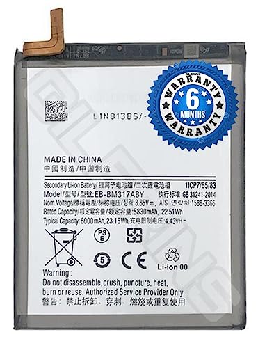 Image of Original EB-BM317ABY Battery for Samsung Galaxy M31s Battery with 6 Month Warranty ****(Original Battery 84)