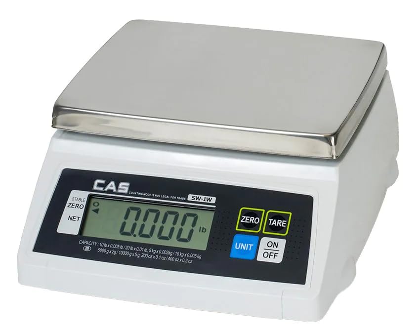 Báscula digital CAS SW-1WD para cocina 20lb capacidad miniatura 3