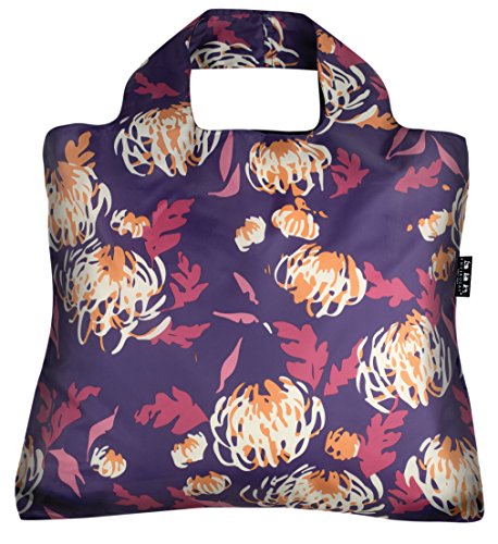 Envirosax Oriental Spice Pouch, Set of 5 Reusable Shopping Bags, Multicolor