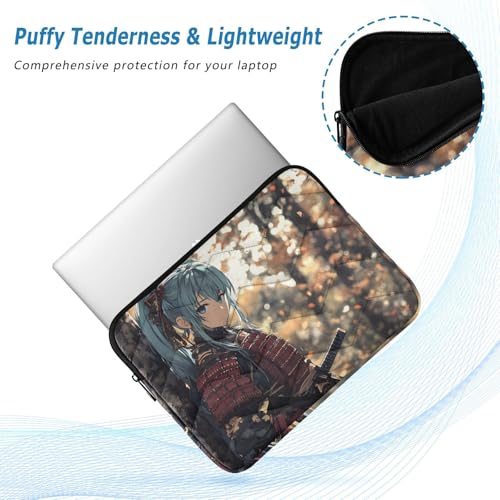 Funda para laptop con estampado Samurai Forest 13 pulgadas miniatura 4