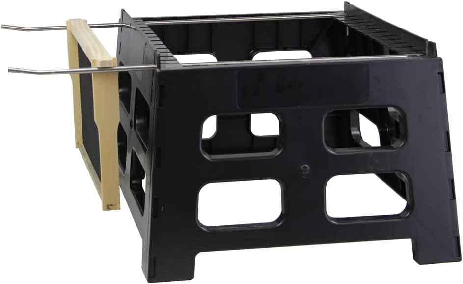 Durable Plastic and Metal 10-Frame Beehive Stand: Elevate & Protect Your Hive