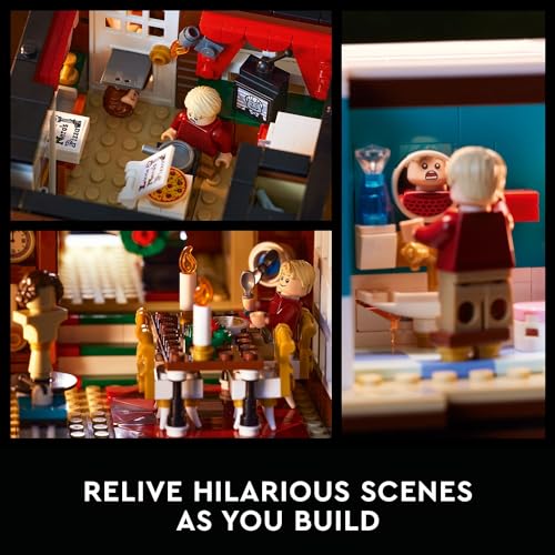 Image of LEGO Ideas Home Alone 21330 Building Kit; Buildable Movie Memorabilia; Delightful Gift Idea For Millennials (3,957 Pieces), Multicolor