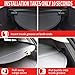 Marretoo 2018-2025 2026 for Chevy Chevrolet Equinox GMC Terrain Cargo Cover Accessories 2024 Black Retractable Trunk Cover Security Shield Shade (Not for EV)