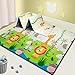 UANLAUO Baby Play mat, playmat,Baby mat Folding Extra Large Thick Foam Crawling playmats Reversible Waterproof Portable playmat for Babies
