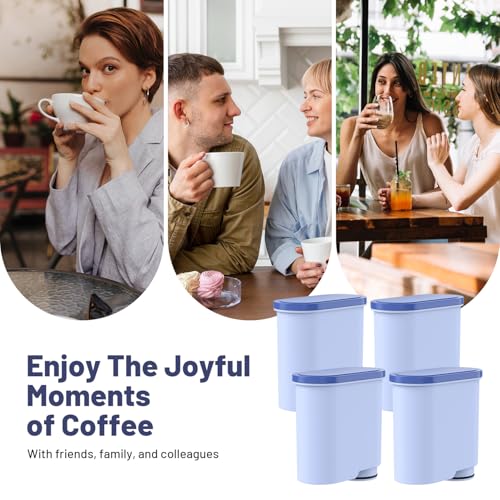 Miniatura 8 de Koala Filtro De Agua De Repuesto Para Cafeteras Automáticas Philips Aquaclean Ca6903 10 Ca6903 22, Cartucho De Filtro Para Cafeteras Automáticas Saeco Y Philips , Certificado Tüv Süd 4 Pack