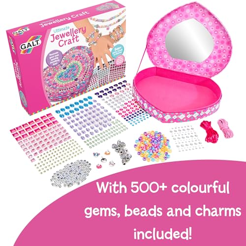 Galt Ultimate Jewellery Craft Kit, Create Your Own Jewellery, Childrens Bracelet & Necklace Making Kit - Image 3