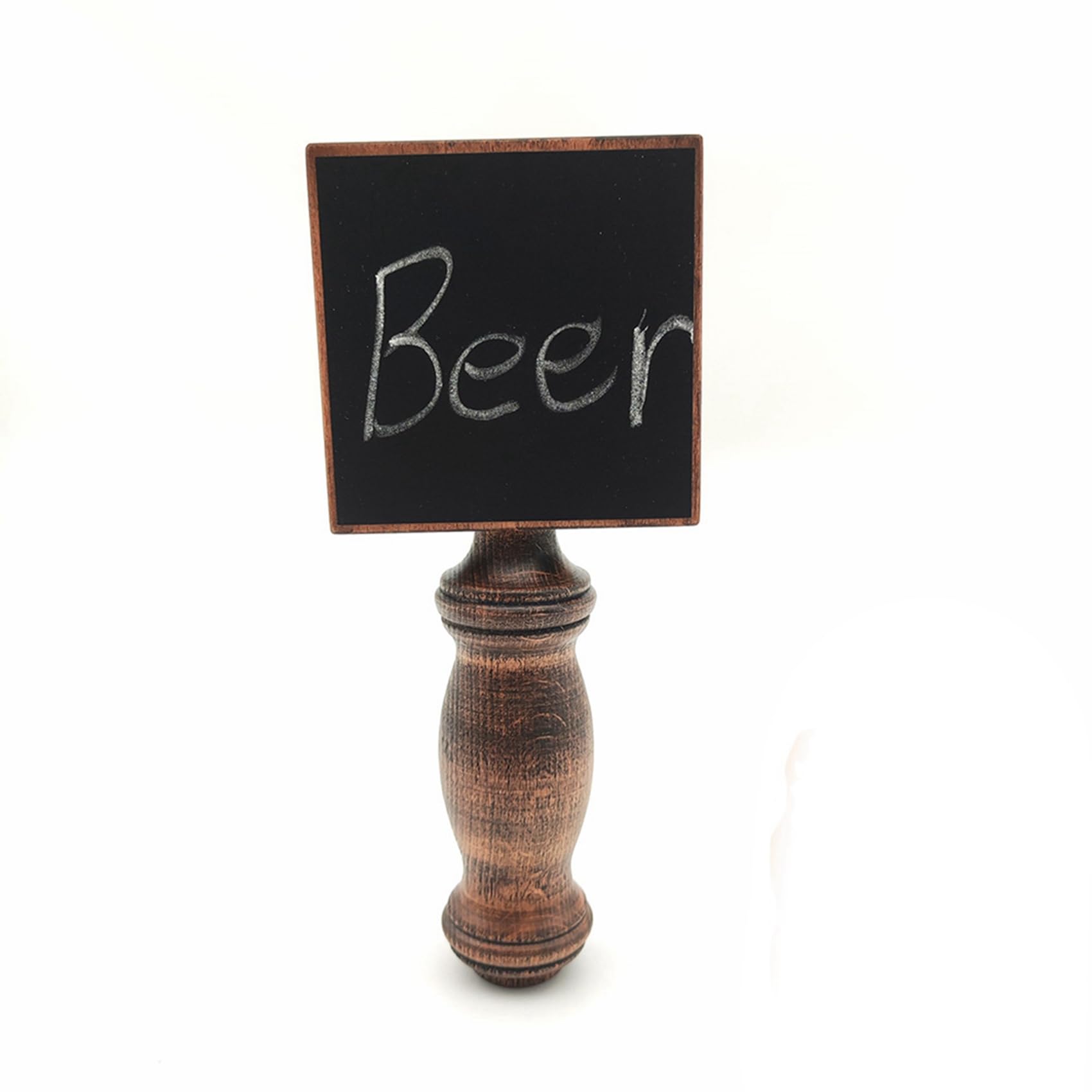 3 mangos de cerveza personalizados, mango de madera para grifo de cerveza casero, reutilizable, pizarra, bricolaje, manualidades, grifos de cerveza, decoración de bar