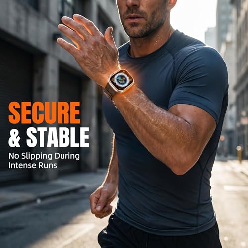 O-SEN Silicone Magnetic Apple Watch Sport Band (38mm-49mm, Various Colors) $4.99 or 2 for - image 6