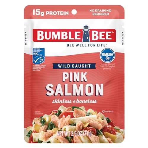 Image of Bumble Bee Wild Caught Pink Salmon Pouch, 2.5 oz
