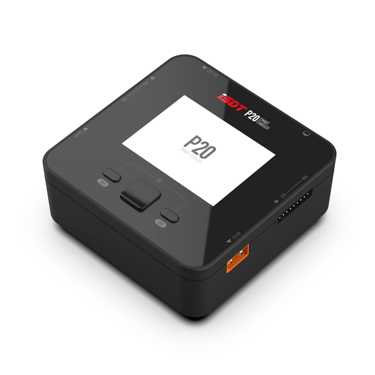 ISDT Caricatore rapido P20 Lipo DC 500WX2 20A Dual Smart Caricatore per Life, LiIon, LiPo (1-8S)/LiHv(1-70S)/Pb(1-12S); NiMH/Cd(1-16S)