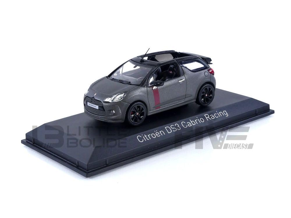 ノレブ 1/43 シトロエン DS3 カブリオレ レーシング フランクフルト マットグレー 完成品 w17b8b5 Amazon | ノレブ 1/43 シトロエン DS3 カブリオレ レーシング