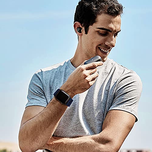 Stretchy Nylon Solo Loop Bands Compatible with Apple Watch 38mm 40mm 41mm 42mm 44mm 45mm 49mm, Sport Elastic Wristbands Women Men Straps for iWatch Series 9/8/7/6/5/4/3/2/1/SE/Ultra/Ultra 2, 4 Pack - Thumbnail 6