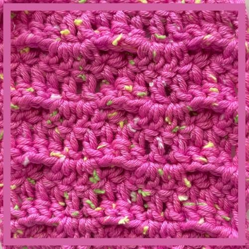 Image of Tweed Twinkles Soft Baby Yarn for Crocheting, 4-Pack (696Yds / 400G), Free Patterns - Acrylic Baby Blanket Knitting Yarn with Flecks - Size 3 DK Light Worsted Weight - Fuchsia Pink