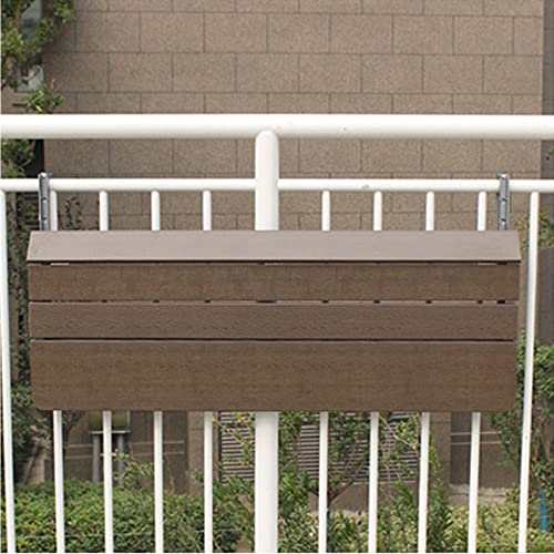 Table de balcon réglable et suspendue en aluminium pour ordinateur - 5