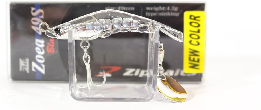 Zip Bates Minnow Zabra Zoair 49S Blade 49mm 4.2g G Crystal Winnie LHS #237 Lure