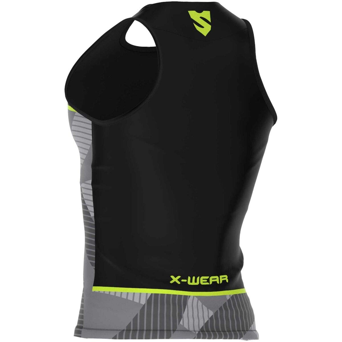 SMMASH Circles Deportiva Ultraligero Top Tank Hombre, Top de Compresión Camiseta Tirantes, Gimnasio, Formación, Crossfit, Material Antibacteriano