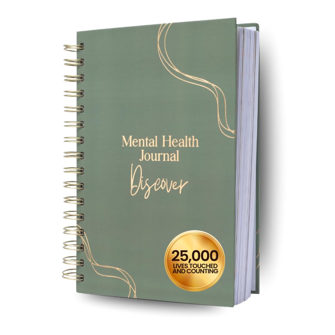 2025 Mental Health Journal (Sage Green): Guided Self-Reflection for Emotional Wellness