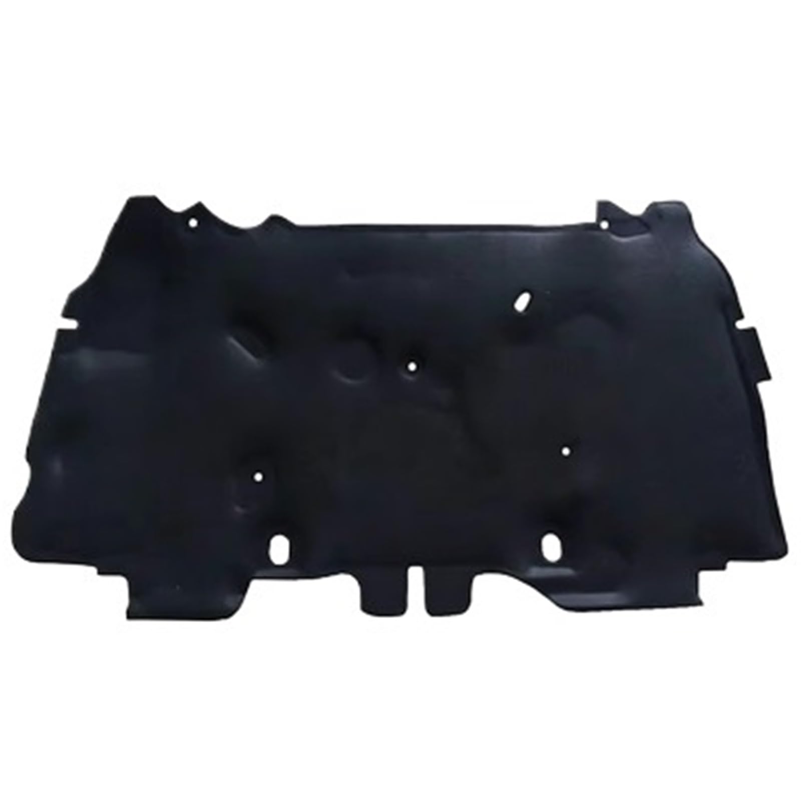 Fdurftar Black Cotton Soundproof Cover For Jeep For Wrangler Jk 2007~2017 Front Hood Engine Heat Insulation Pad Engine Hood Insulation Pad(Black)