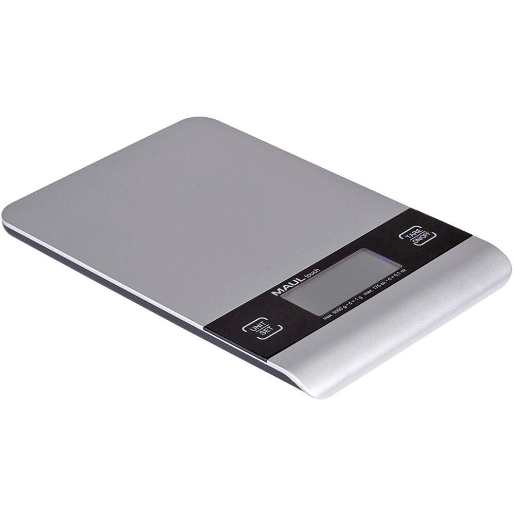 MAUL Digitale Briefwaage MAULtouch silber 5 kg LCD kabellos kompakt