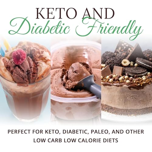 Keystone Pantry Keto Ice Cream Mix- Chocolate – 0.5G Net Carbs & 40 Calories Per Serving - Bulk 3Lb Container– No Added Sugar – Gluten Free – Low Carb – Keto & Diabetic Friendly thumb #7