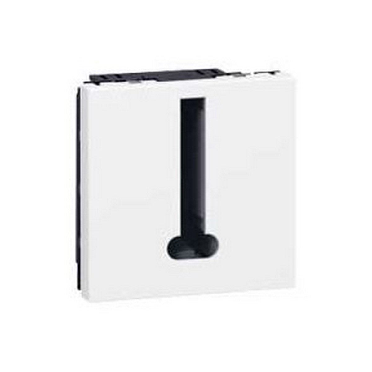 Legrand 078738 Mosaic Téléphone Prise, 8 Contacts, 2 Modules, Blanc