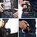 Inside The Waistband Holster, Universal IWB Holster | Concealed Carry | Fits S&W M&P Shield/Glock 26 27 29 30 33 42 43 / Springfield XD XDS/Ruger LC9 & All Similar Handguns [Right]